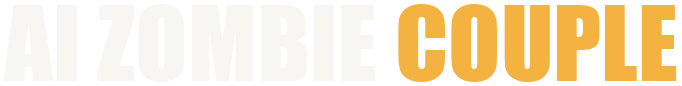 AI Zombie Couple logo